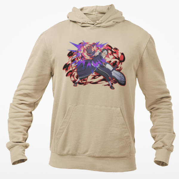 Sweat À Capuche Tobi Uchiha beige