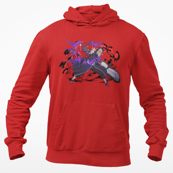Sweat À Capuche Tobi Uchiha rouge