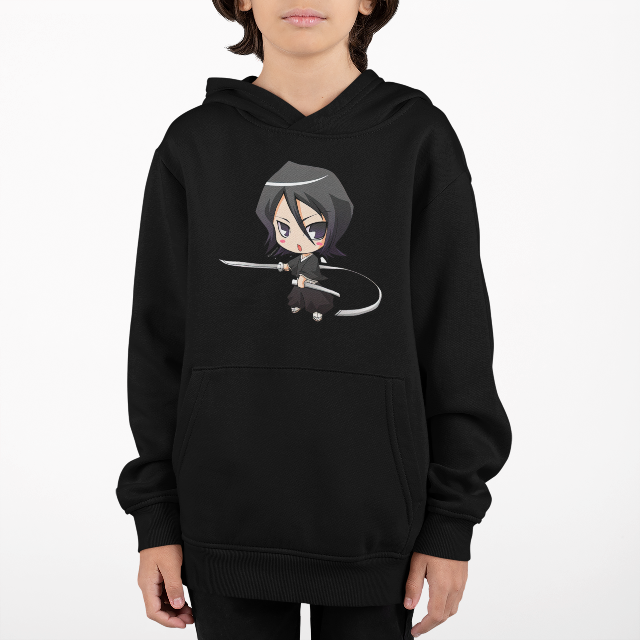 Sweat Enfant Bleach Rukia Kuchiki noir