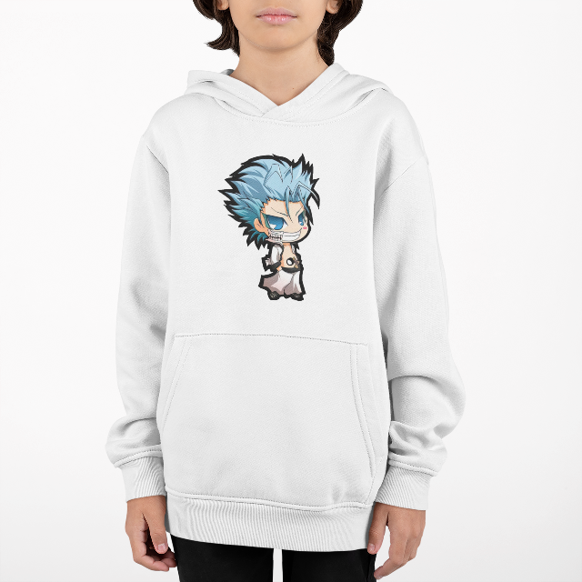 Sweat Enfant Bleach Grimmjow blanc
