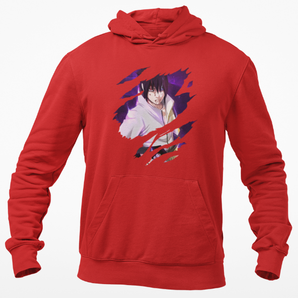 Sweat Sasuke Uchiha rouge