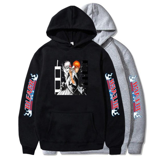 Sweatshirt Manga Bleach A Capuche Adulte Homme Femme Longues Manches