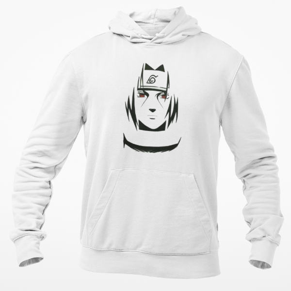 Sweatshirt Itachi Uchiha blanc
