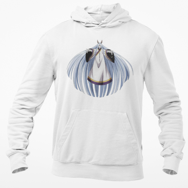 Sweatshirt Kaguya Otsutsuki blanc