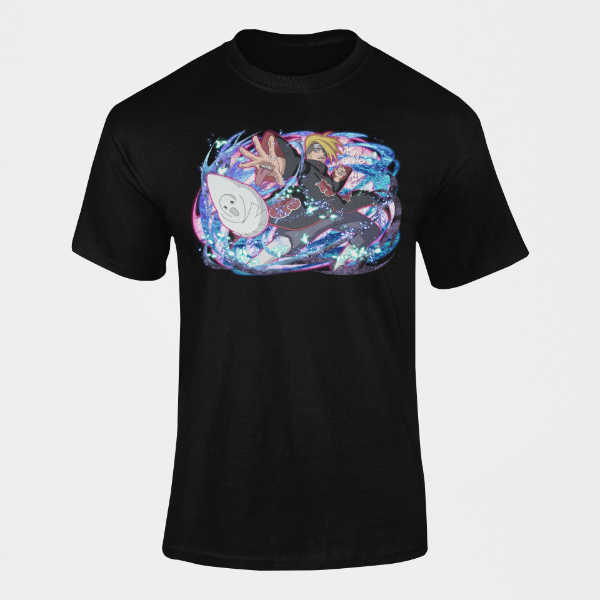 T-Shirt Deidara Naruto noir