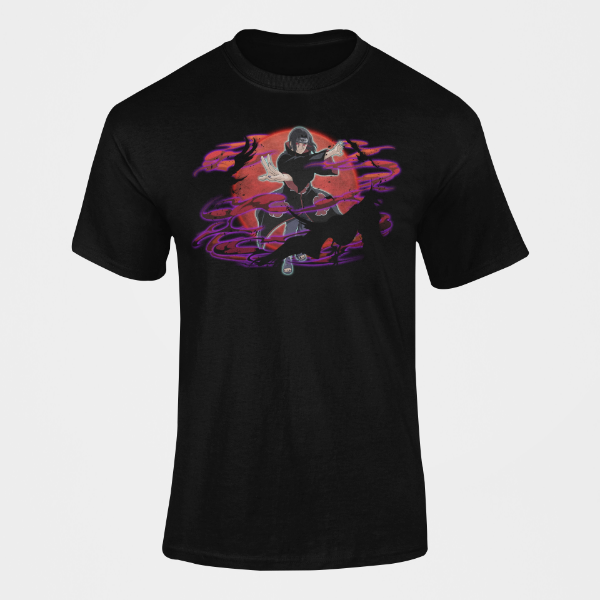 T-Shirt Itachi Corbeau noir