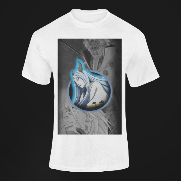 T-Shirt Kaguya Hagoromo Madara blanc