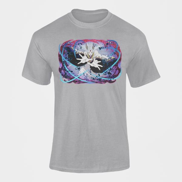 T-Shirt Kaguya Otsutsuki God gris
