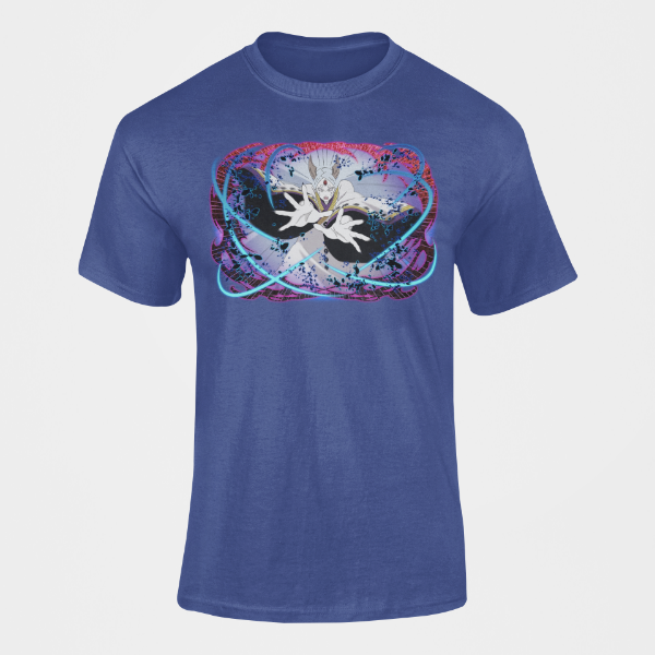 T-Shirt Kaguya Otsutsuki God bleu