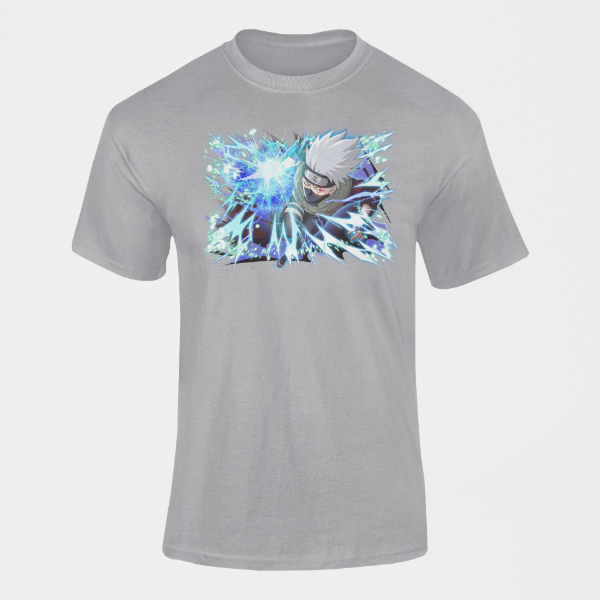 T-Shirt Kakashi Shidori gris