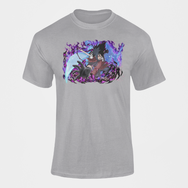 T-Shirt Madara Uchiha Susanoo gris