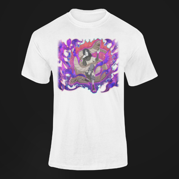 T-Shirt Orochimaru Naruto blanc