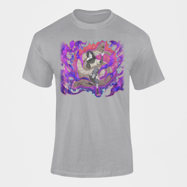 T-Shirt Orochimaru Naruto gris