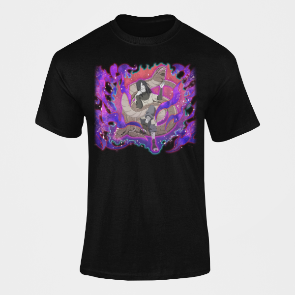 T-Shirt Orochimaru Naruto noir