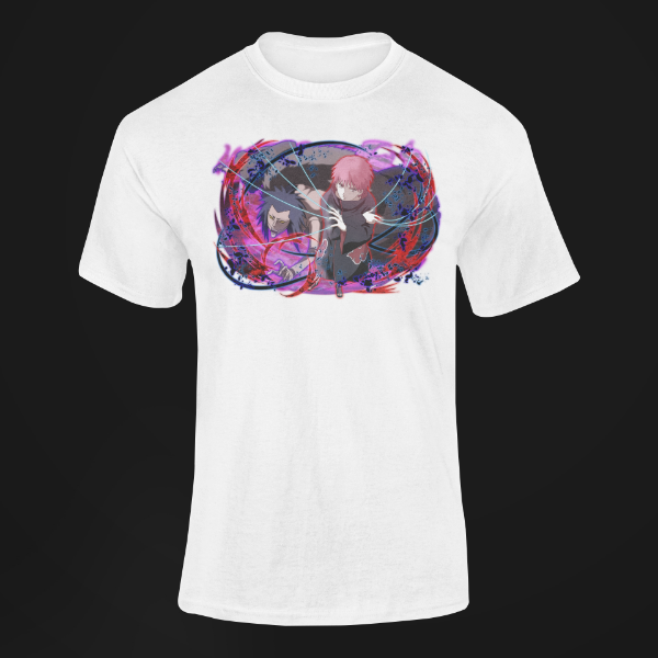 T-Shirt Sasori Naruto blanc