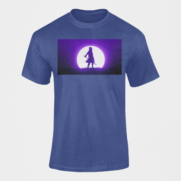 T-Shirt Sasuke Uchiha Crepuscule bleu