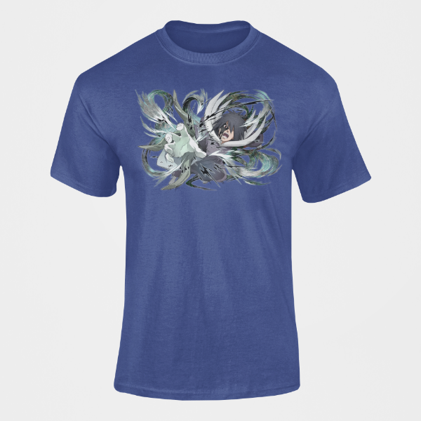 T-Shirt Sasuke Uchiha Shidori bleu