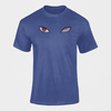 T-Shirt Sharingan Rinnegan bleu