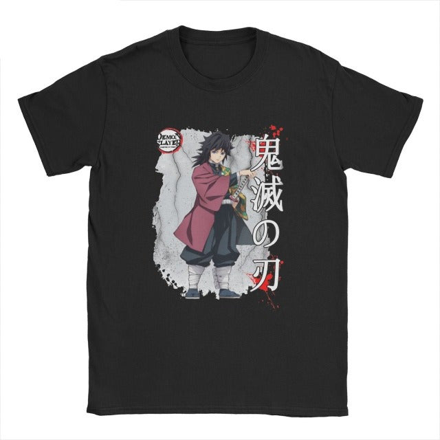 T-Shirt Giyu Tomokia Pilier Demon Slayer