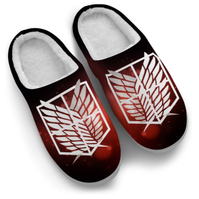 Chaussons Attack on Titan Bataillon d&#39;Exploration