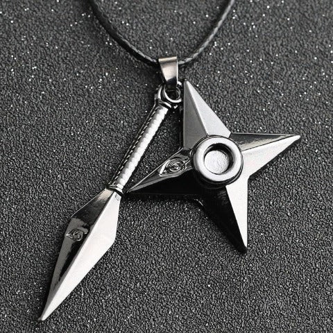 Collier Kunai Shuriken