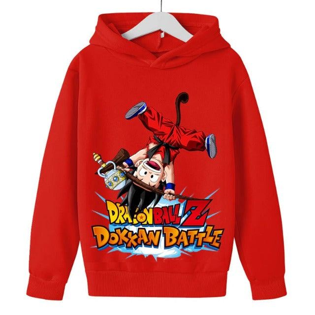 Sweat Enfant Dragon Ball Z Dokkan Battle ROUGE