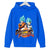 Sweat Enfant Dragon Ball Super Goku Vegeta BLEU