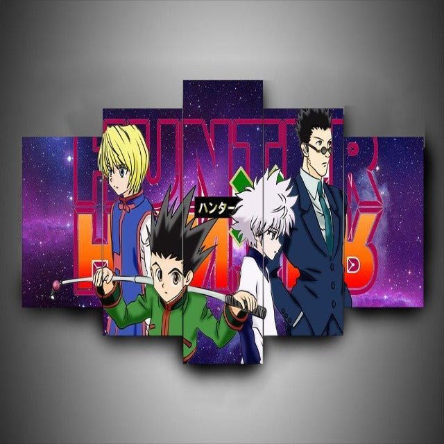Tableau Personnages Hunter x Hunter Cadre Toile