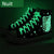 Zapatos cerrados luminosos Attack on Titan zapatillas Converse zapatillas adultos hombres mujeres