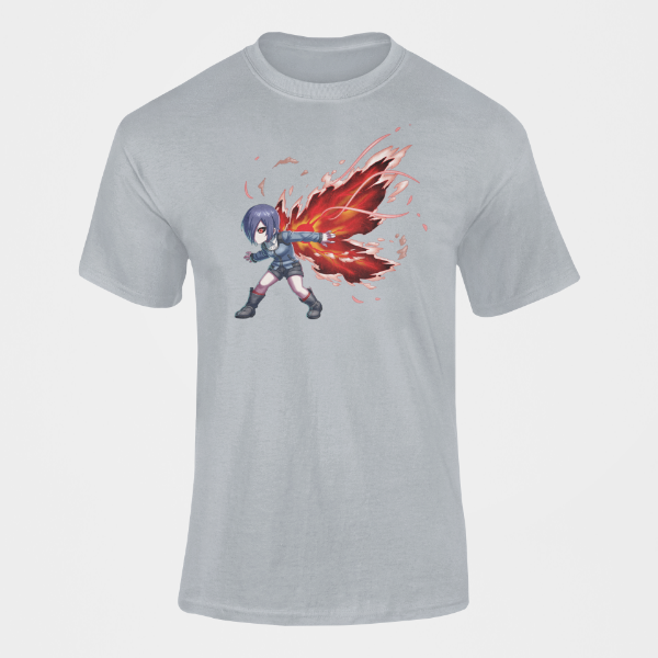 T-Shirt Toka Kirishima Tokyo Ghoul gris