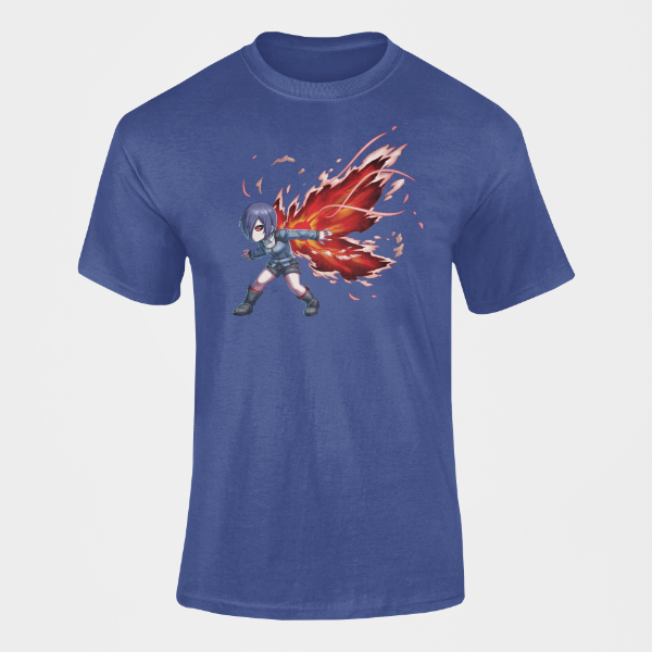 T-Shirt Toka Kirishima Tokyo Ghoul bleu
