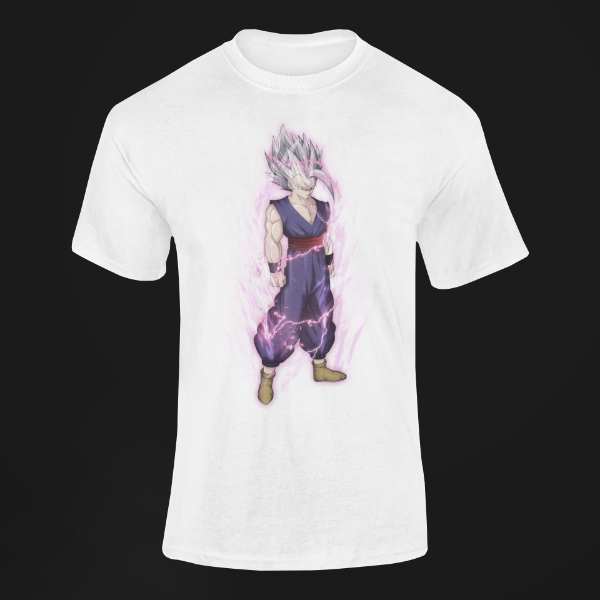T-shirt Beast Gohan Dragon Ball blanc