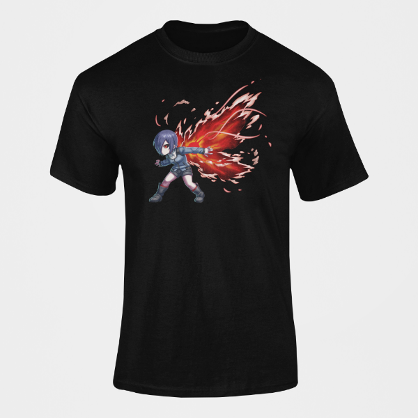 T-Shirt Toka Kirishima Tokyo Ghoul noir