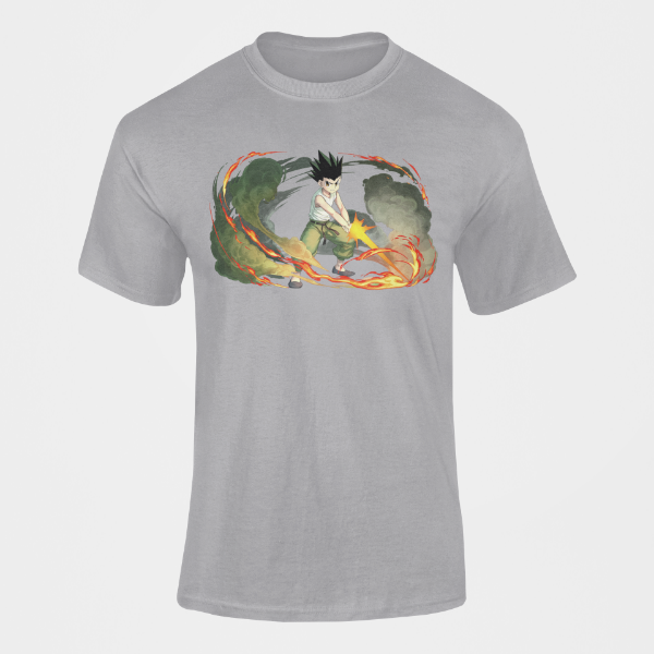 T Shirt Gon Freecss HxH gris