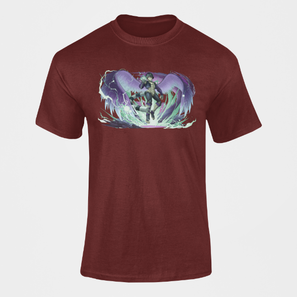 T Shirt Meruem Hunter x Hunter bordeaux