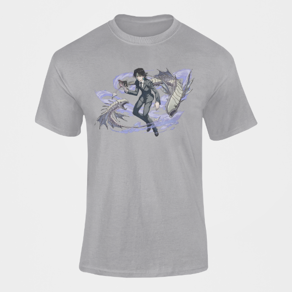 T Shirt Chrollo Manga HxH gris