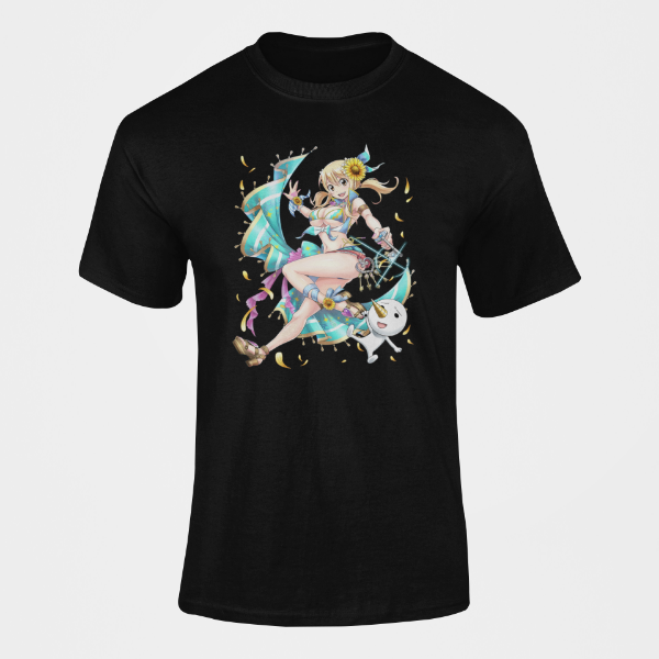T-Shirt Lucy Fairy Tail noir