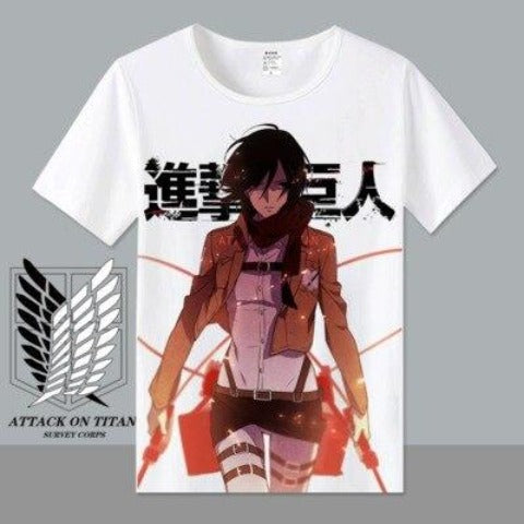 T-Shirt Mikasa Ackerman Attack on Titan