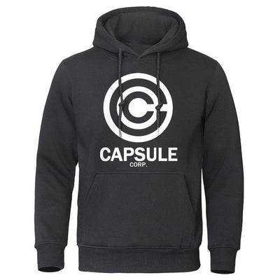 Sweat A Capuche Manga Dragon Ball Capsule Corp Adulte Homme Femme Longues Manches