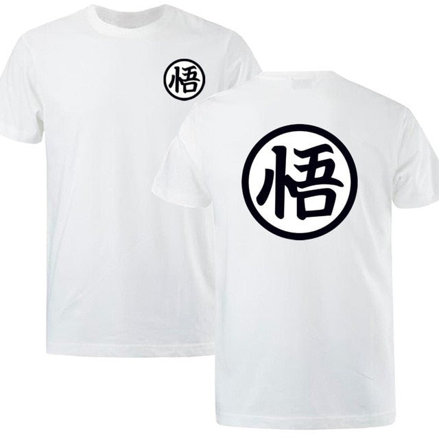 T-Shirt Maglietta Dragon Ball Z Goku Kanji (6 colori)