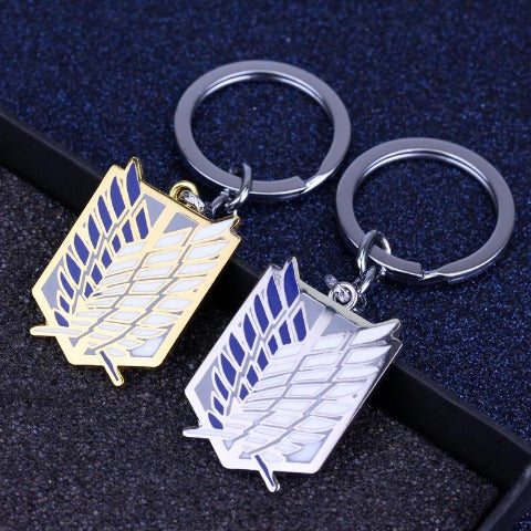 Acheter 32Styles Mikasa Ackerman Anime porte-clés en acrylique attaque sur  Titan porte-clés Eren Titan porte-clés