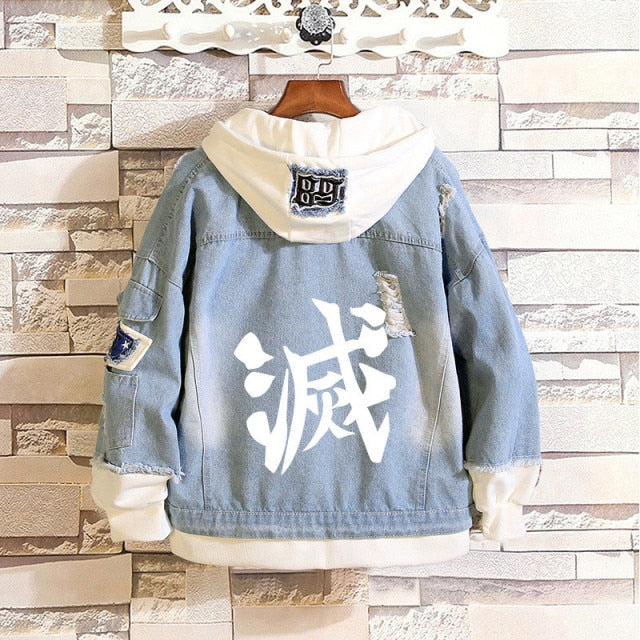 Veste en Jean Demon Slayer