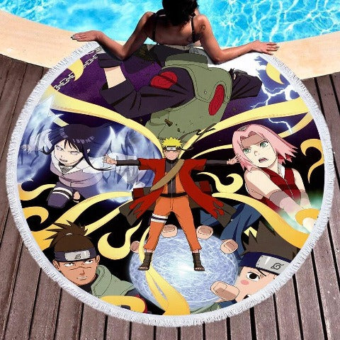 Serviette de plage Naruto