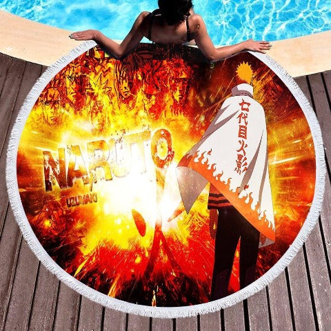 Serviette de bain Naruto