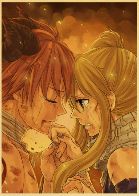 Poster Fairy Tail Natsu &amp; Lucy