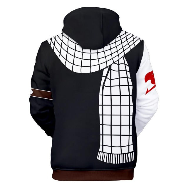 Fairy Tail Natsu Manga Hoodie Erwachsene Männer Frauen Langarm