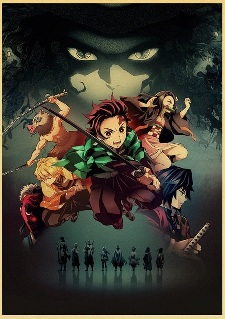 Poster Mural Demon Slayer