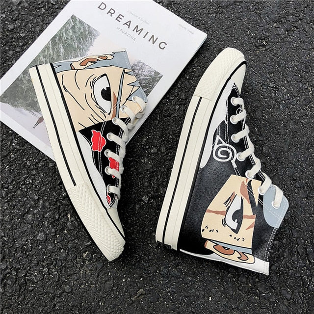 Converse Naruto (2 colori) Scarpe chiuse da ginnastica Sneakers da uomo, da donna, da adulto