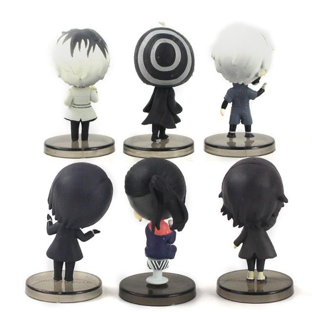 Pack de 6 Figurines Tokyo Ghoul