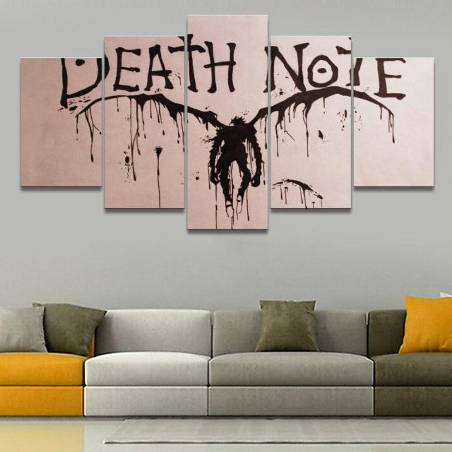 Marco de lienzo de pintura Death Note